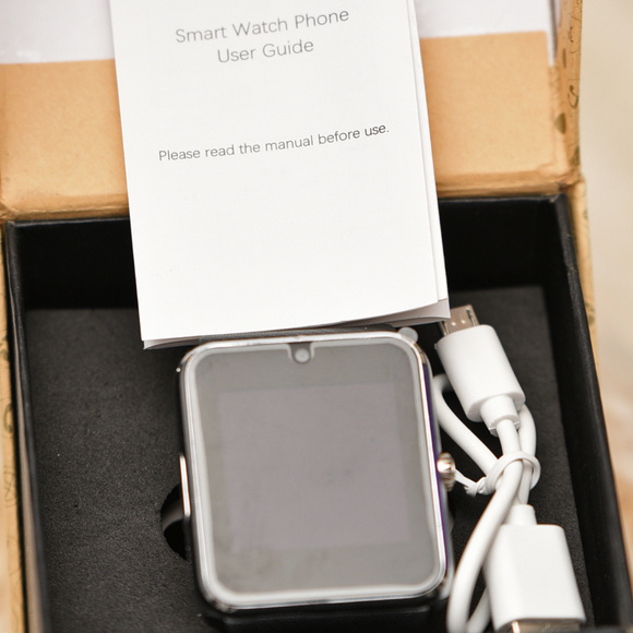 Black Android/Apple Compatible Bluetooth Watch - Picture 5 of 7